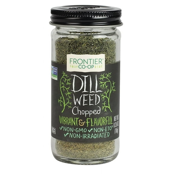 Frontier Co-Op Dill Weed Chopped 0.35 oz Pack of 2