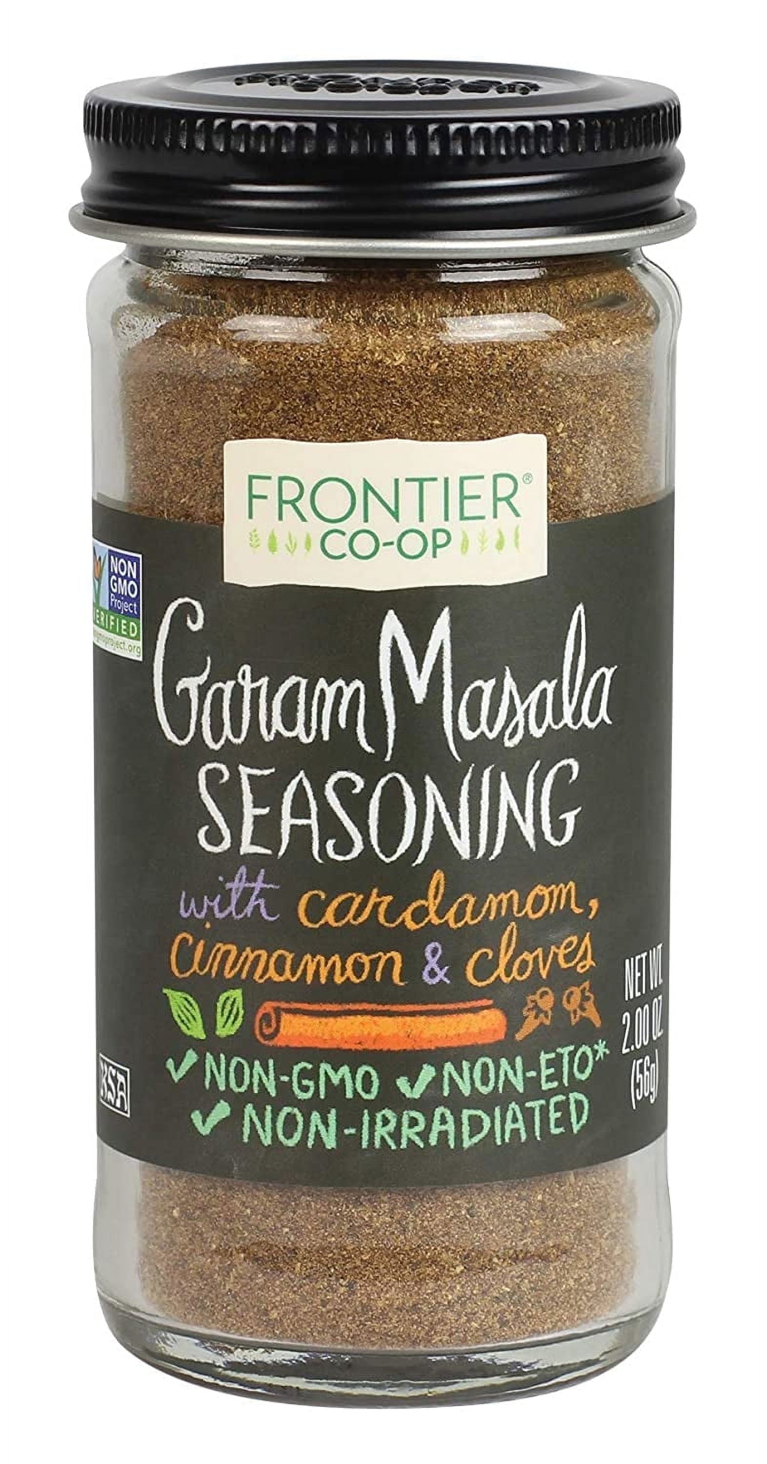 Frontier Co-Op Garam Masala Seasoning with Cardamom, Cinnamon & Cloves 2 oz Pack of 3