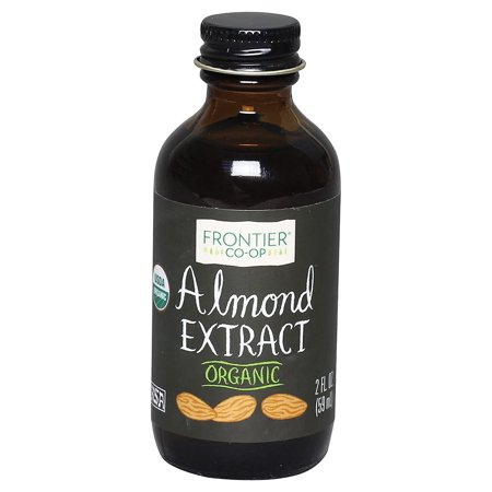 Frontier Co-Op Organic Almond Extract 2 fl oz Pack of 3