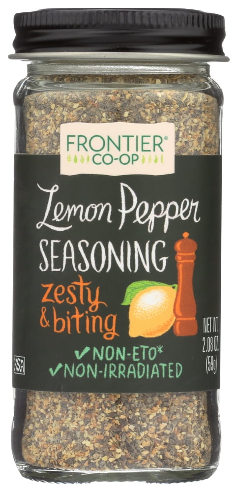 Frontier Co-Op - Organic Lemon Pepper Seasoning Blend, 2.08oz
