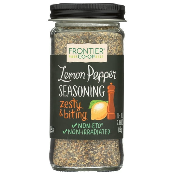 Frontier Co-op Lemon Pepper Seasoning, 2.08 Oz
