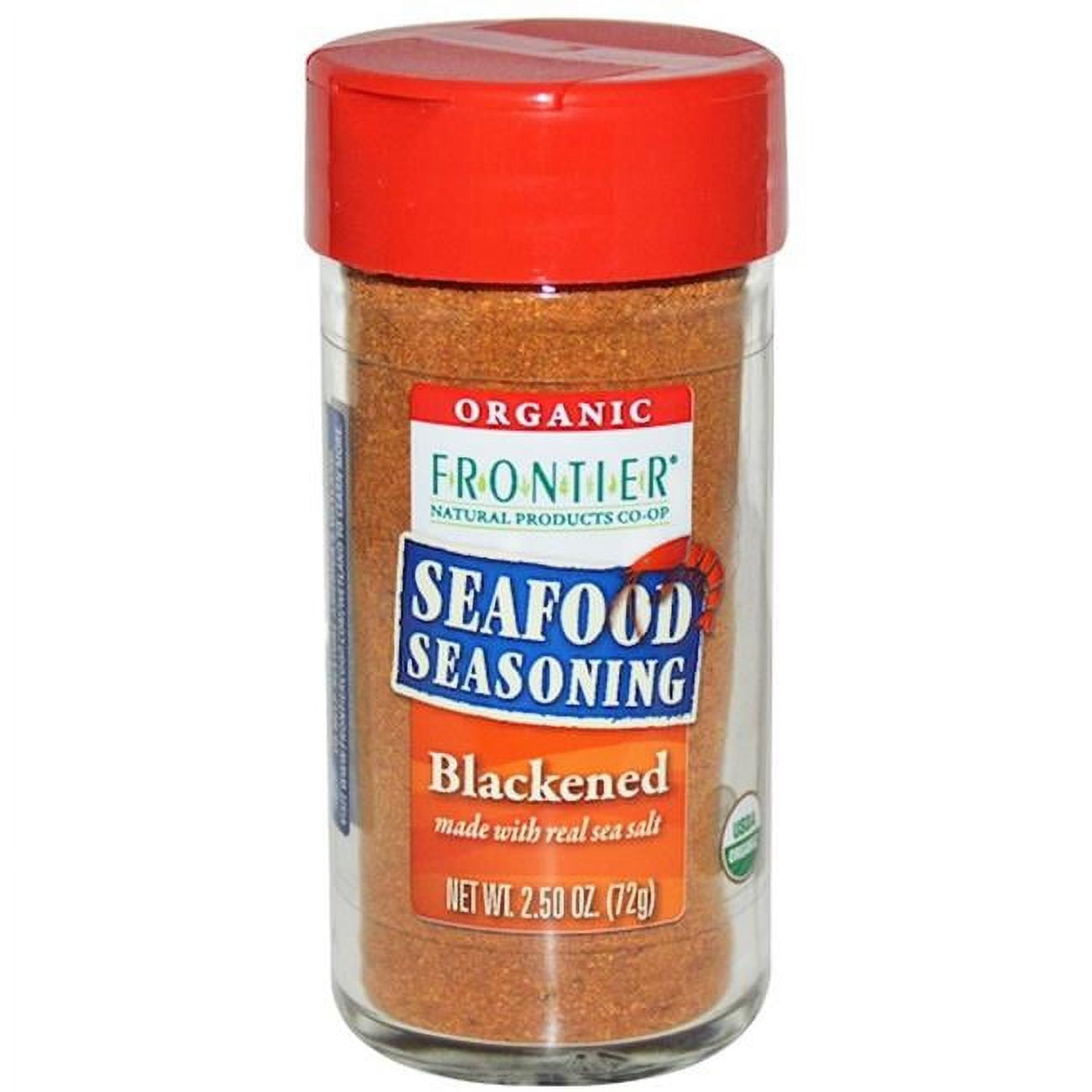 Frontier Co-op 19488 Organic Blackened Seafood Seasoning 2.50 oz
