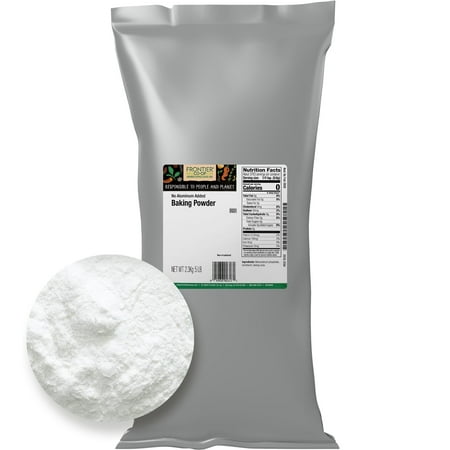 Frontier Co-op Baking Powder, No Aluminum Added, 5 lb Bag