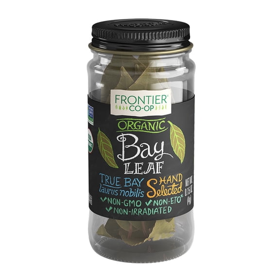 Frontier Co-op Organic Bay Leaf, 0.15 oz.