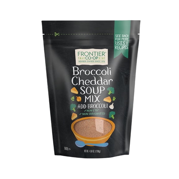 Frontier Co-op Broccoli Cheddar Soup Mix, 4.59 oz