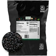 Frontier Co-op Certified Organic European Whole Elderberries, 16 oz Bag