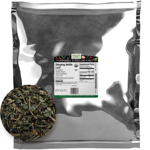 Frontier Co-op Certified Organic Nettle Leaf, 16 oz