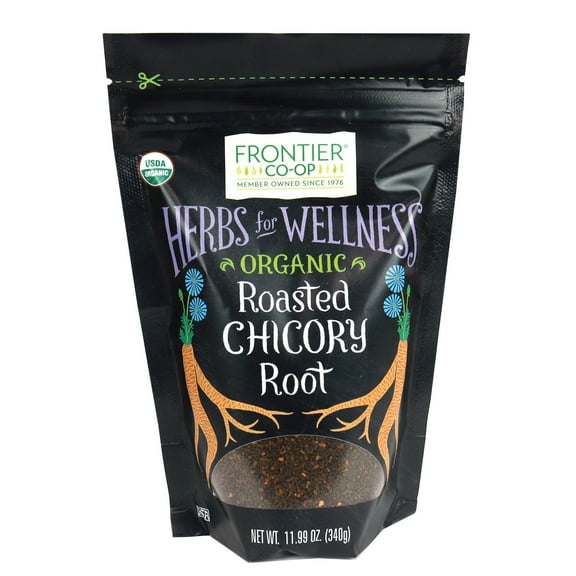 Frontier Co-op Certified Organic Roasted Chicory Root Granules, 11.99 oz