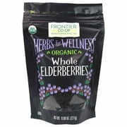 Frontier Co-op Certified Organic Whole Elderberries, 8 oz