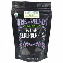 Frontier Co-op Certified Organic Whole Elderberries, 8 oz
