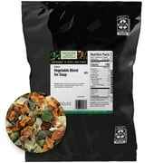 Frontier Co-op Deluxe Freeze Dried Vegetable Blend for Soup, 16 oz