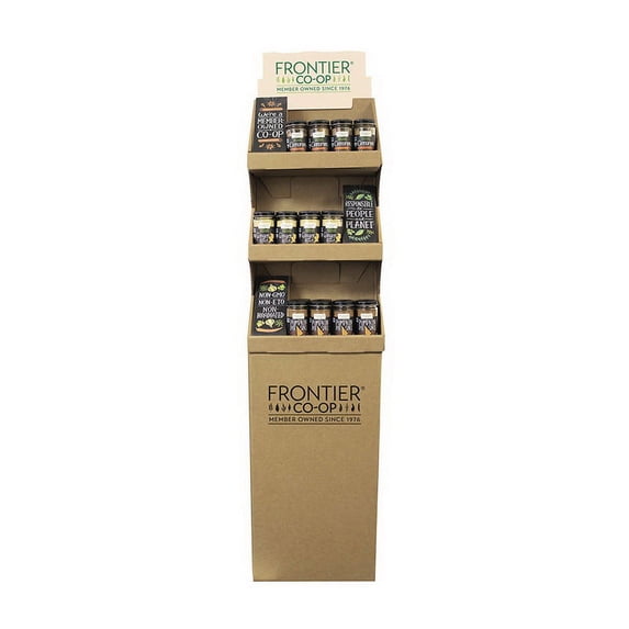Frontier Co-op Holiday Shipper 36 ct.