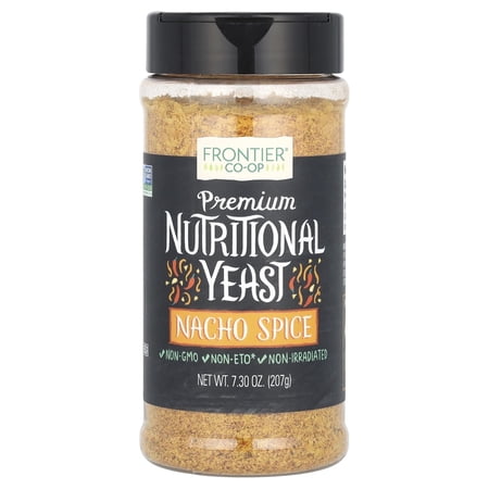 Frontier Co-op Nutritional Yeast, Nacho Spice Blend, 7.3 oz