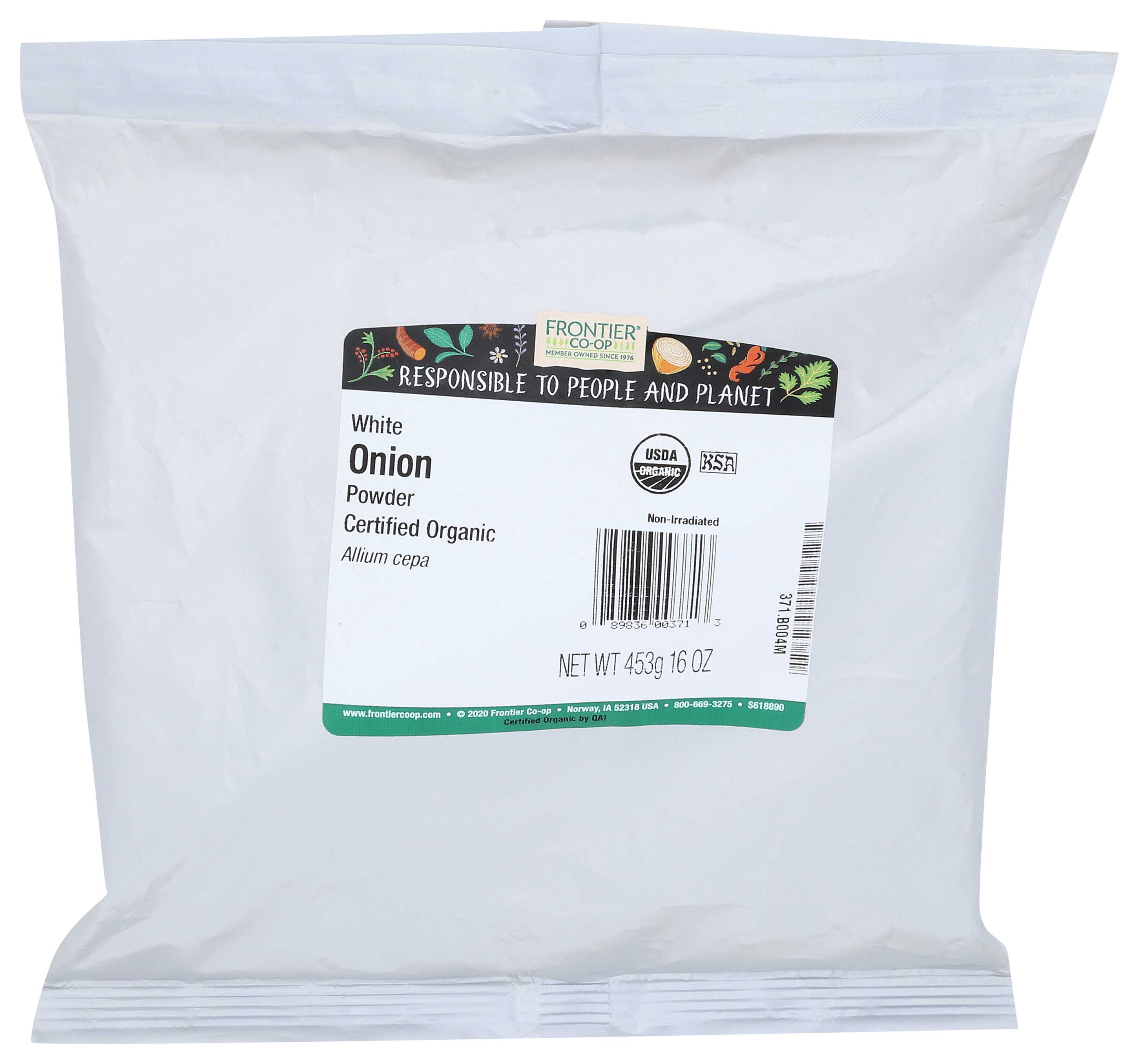 Frontier Co-op Onion Powder, 1 Pound - Walmart.com