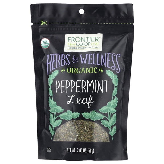 Frontier Co-op Organic Peppermint Leaf 2.05 oz.