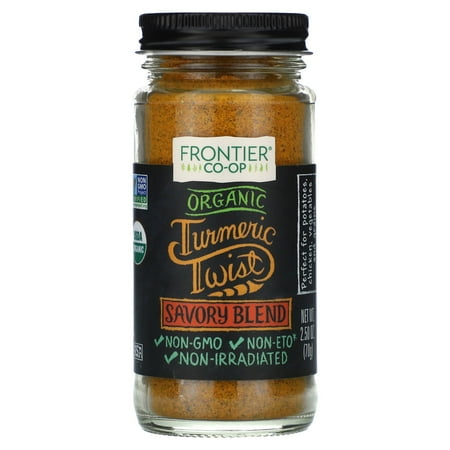 Frontier Co-op Organic Turmeric Twist Savory Blend 2.5 oz 19576 OC