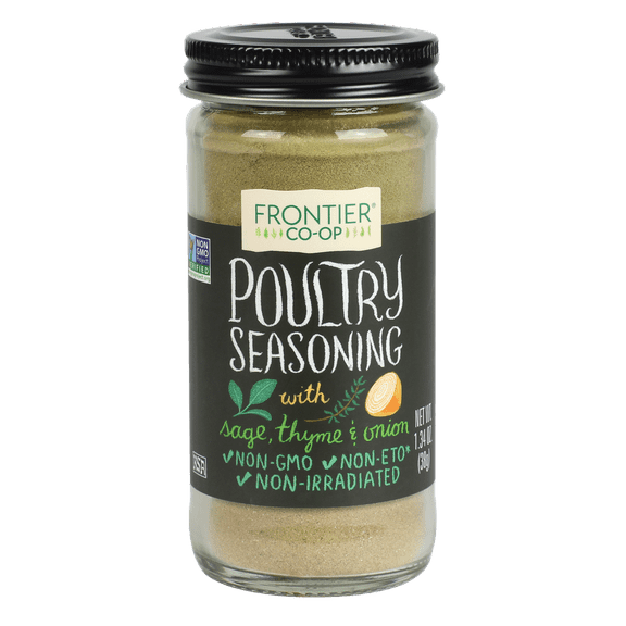 Frontier Co-op Poultry Seasoning Blend 1.34 oz. bottle