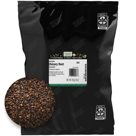 Frontier Co-op Roasted Chicory Root Granules, 16 oz. Bag