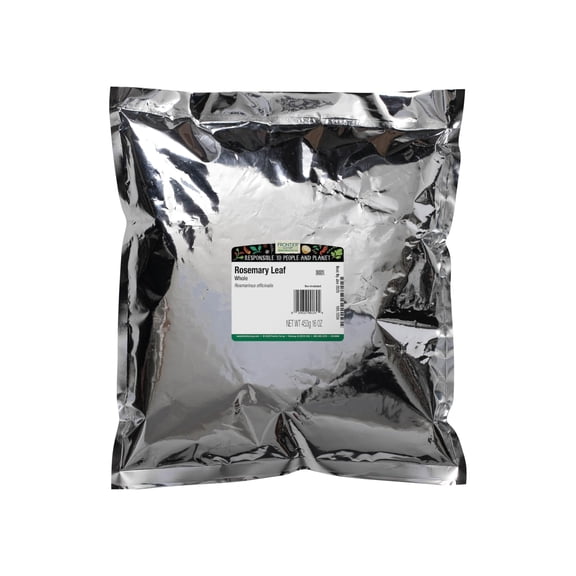 Frontier Co-op Rosemary Leaf - Whole - Fancy Grade - Bulk - 1 lb