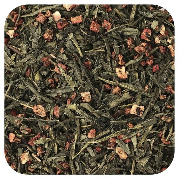 Frontier Co-op Strawberry-Flavored Green Tea with Fruit, Organic1lb2875 OC