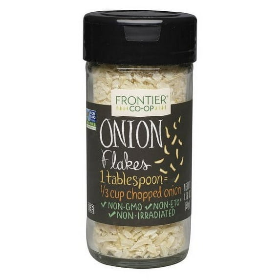 Frontier Co-op White Onion Flakes, 1.76 Oz