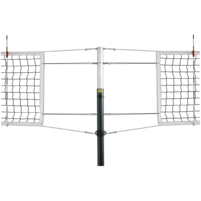 Frontier Express-SBS Steel Competition Steel Volleyball System with Sockets, Orange