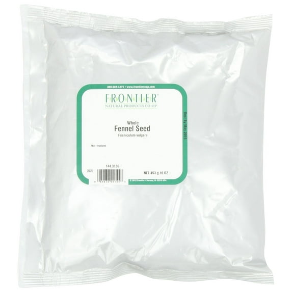 Frontier Fennel Seed Whole, 16 Oz
