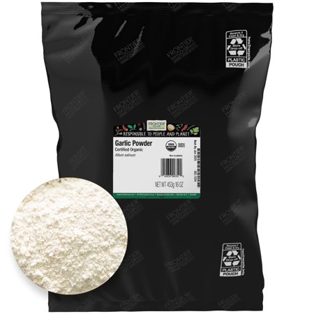 Frontier Co-op Garlic Powder Certified Organic 16 Ounce Bag