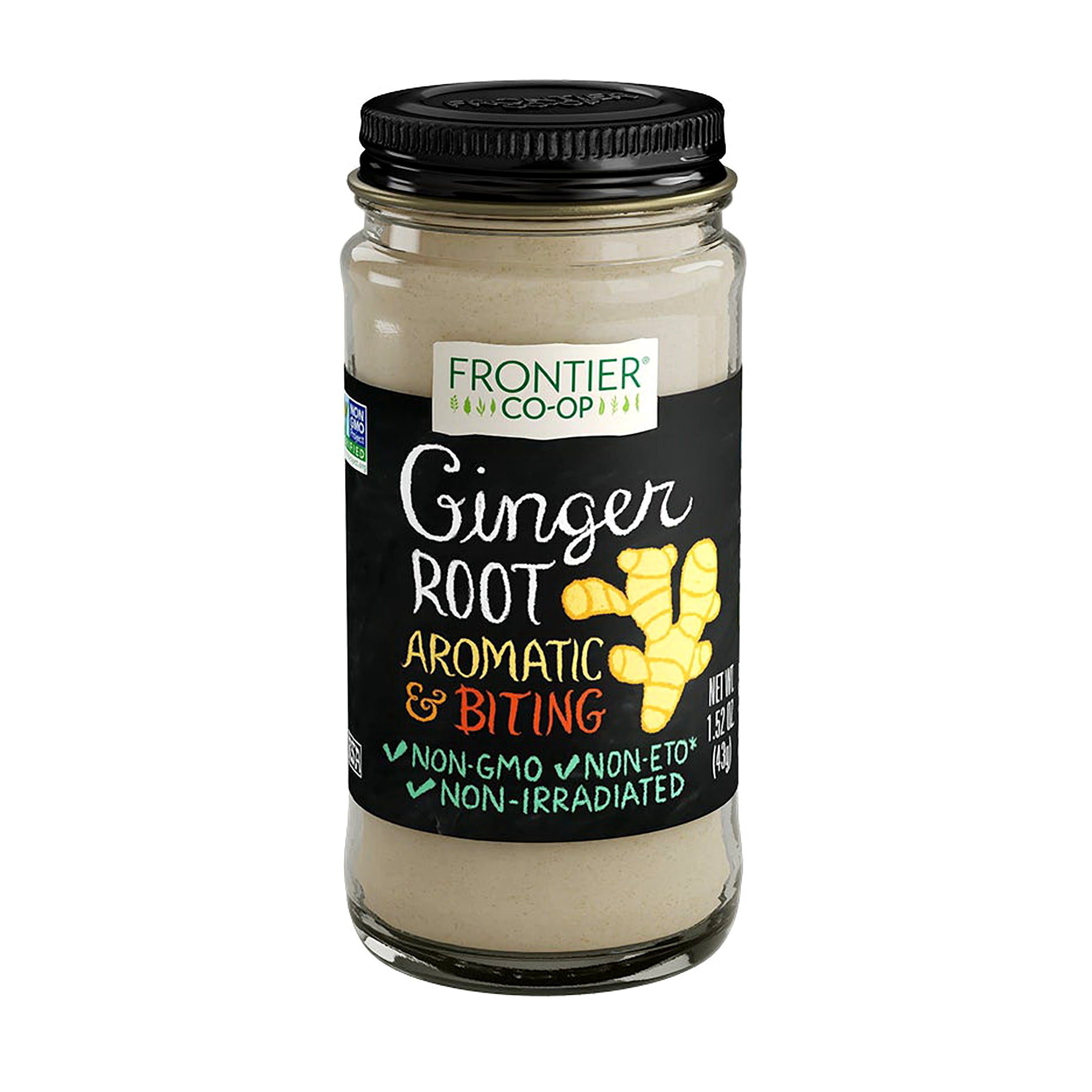 Frontier, Ginger Root Ground, 1.52 oz, All-natural freshness - Walmart.com