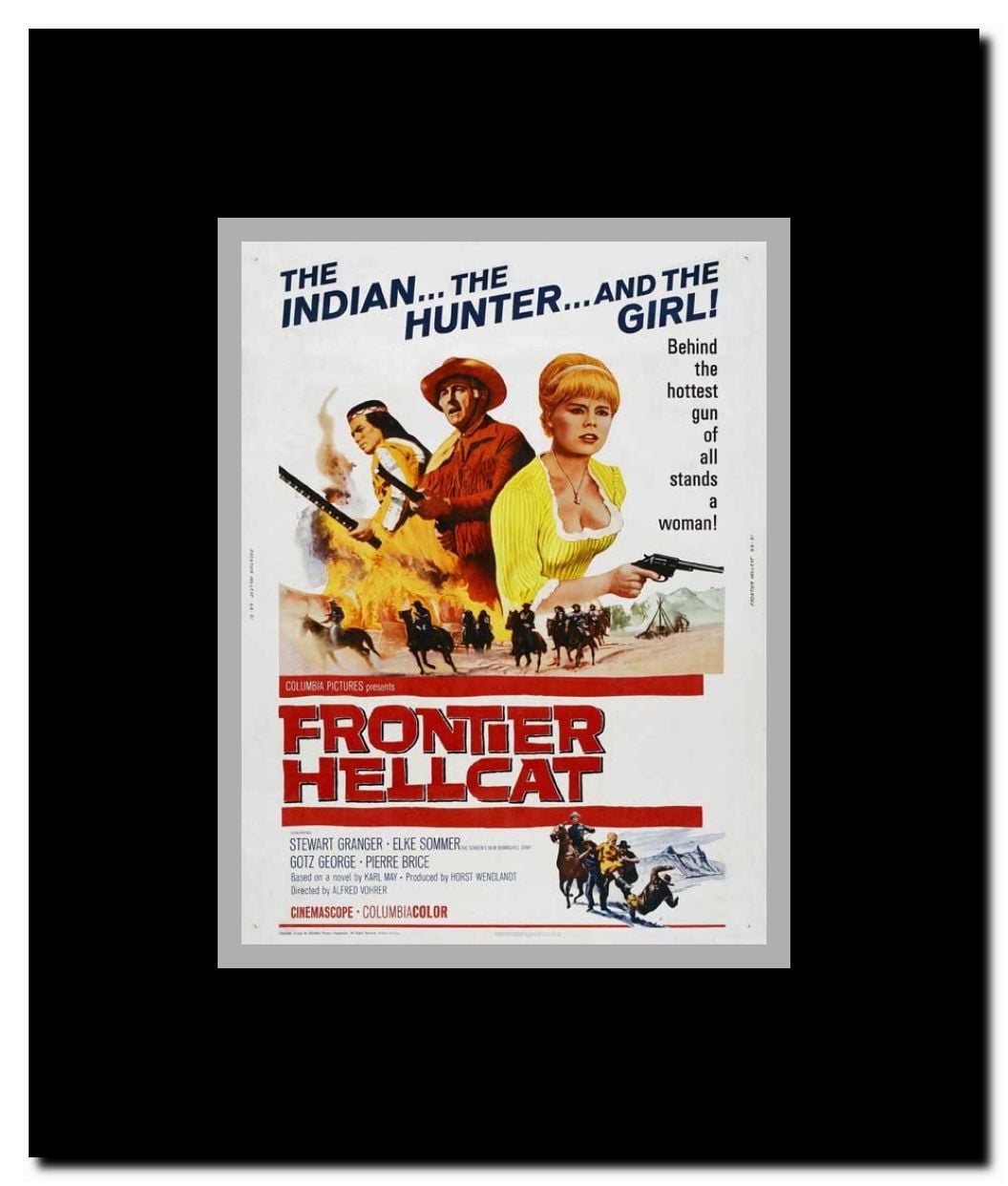 Frontier Hellcat Framed Movie Poster