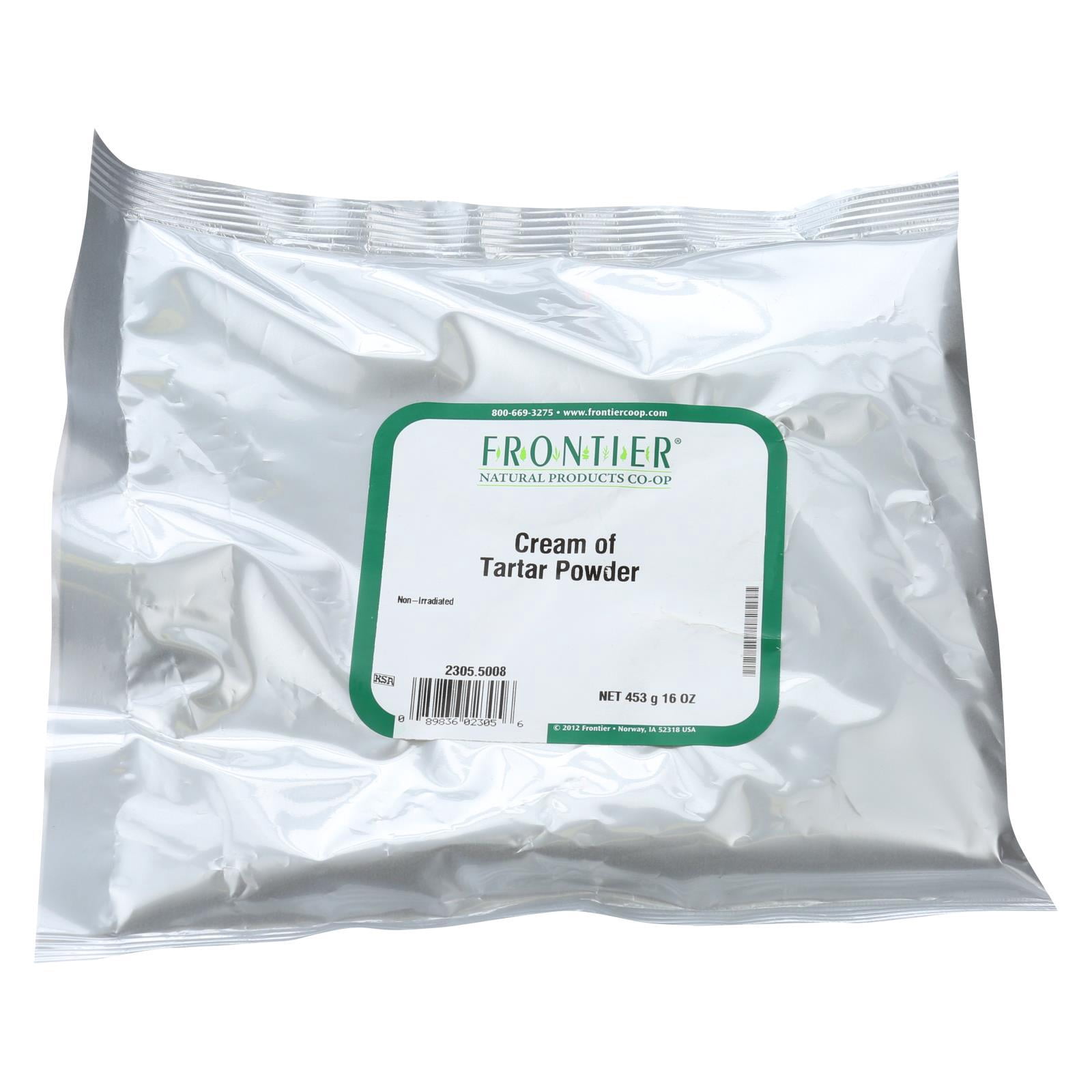 Frontier Herb Cream of Tartar Powder Single Bulk Item 1LB