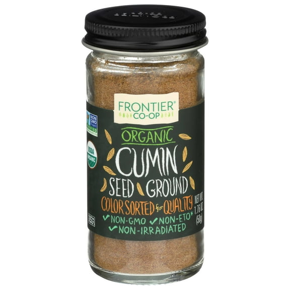 Frontier Herb Organic Ground Cumin Seed, 1.76 Ounce - 6 per case
