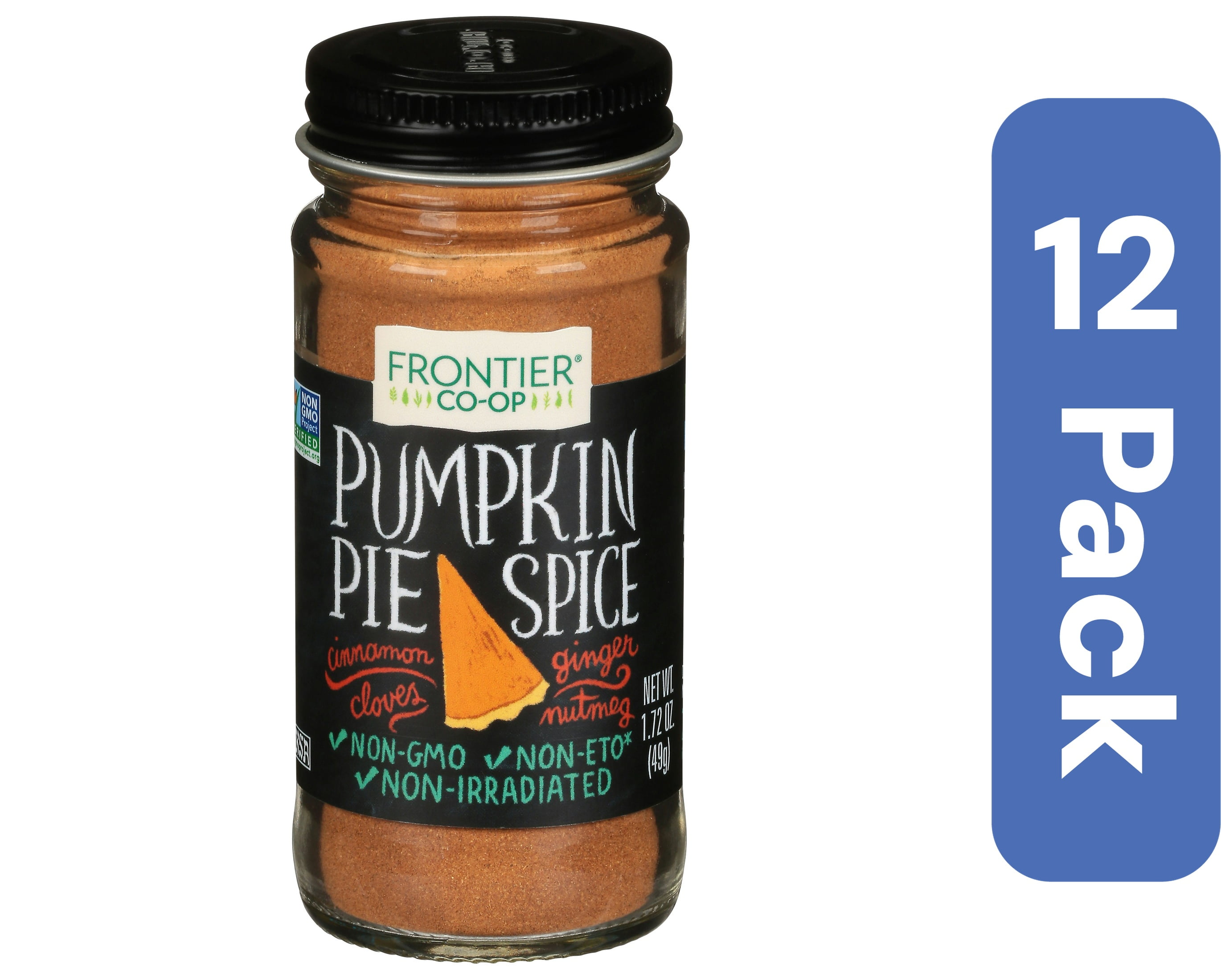 Frontier Herb Pumpkin Pie Spice Blend 1.72 oz (Pack Of 12)