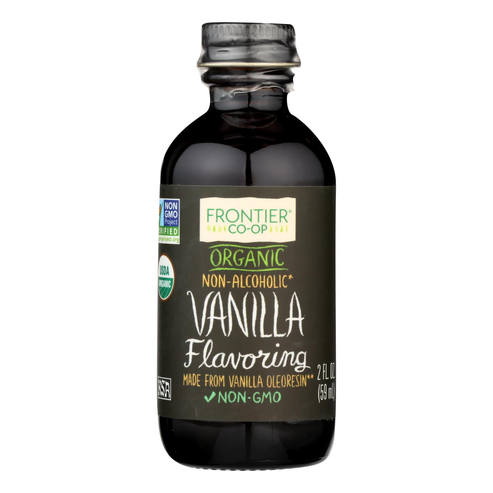 Frontier Herbs Vanilla Flavor 2 oz (Pack of 4)