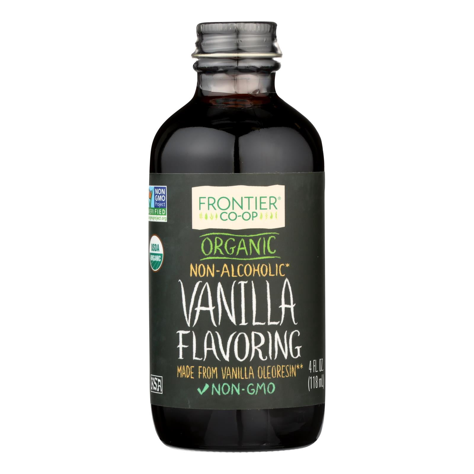 Frontier Herbs Vanilla Flavor 4 oz (Pack of 2)