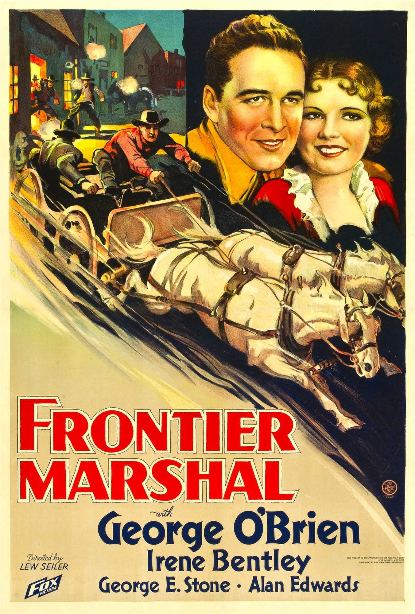 Frontier Marshal Canvas Art - (11 x 17)