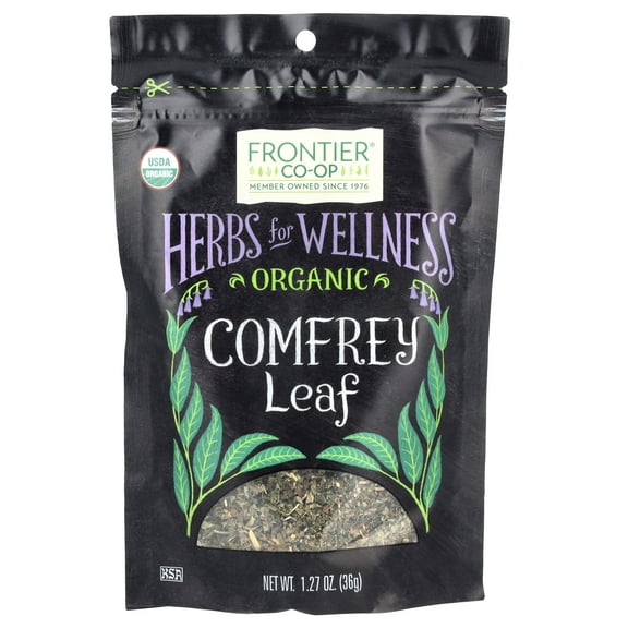 Frontier Co-op Organic Comfrey Leaf, 1.27 oz (36 g)