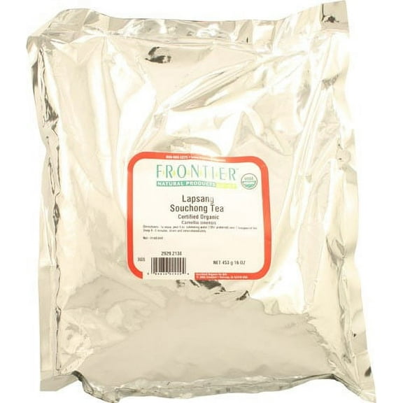 Frontier Natural Products Organic Lapsang Souchong Tea, 16 Oz