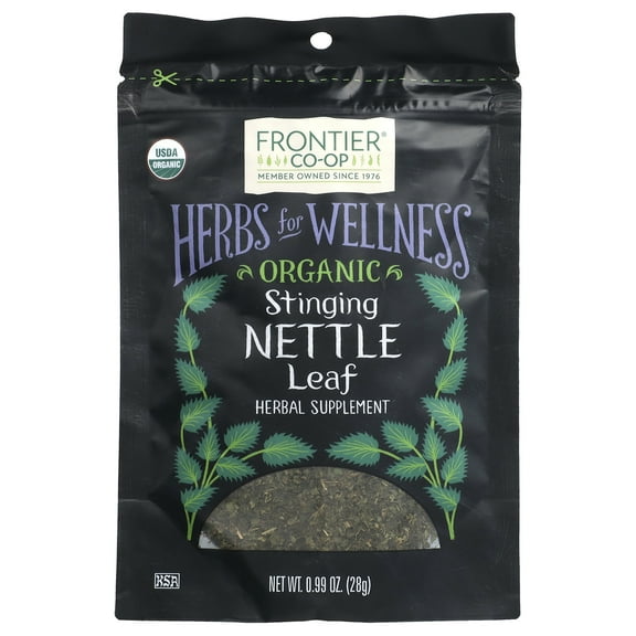 Frontier Natural Products, Organic Stinging Nettle Leaf, 0.99 oz (28 g) (1 Pack)