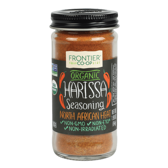 Frontier Organic Seasoning, Harissa, 1.9 Oz