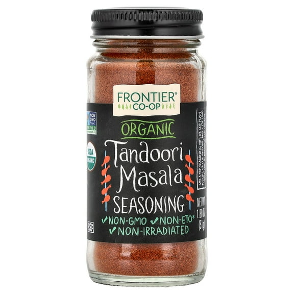 Frontier Organic Seasoning, Tandoori Masala, 1.8 Oz