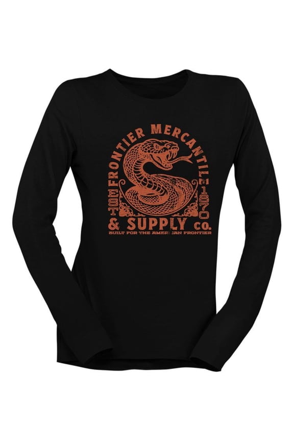 Frontier Snake Graphic Tee Long Sleeve Women's