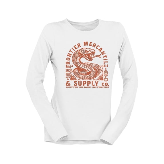 Frontier Snake Graphic Tee Long Sleeve Women's