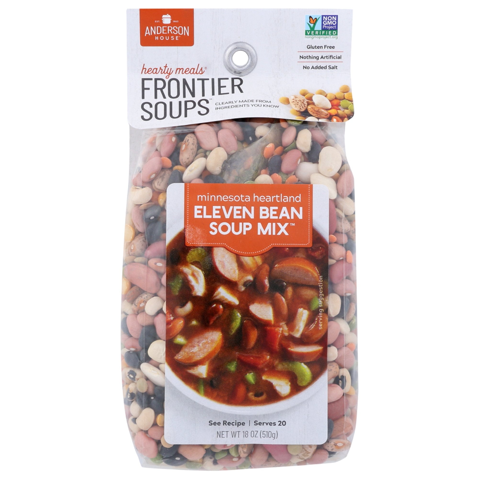 Frontier Soups Hearty Meals Minnesota Heartland Eleven Bean Soup Mix 18