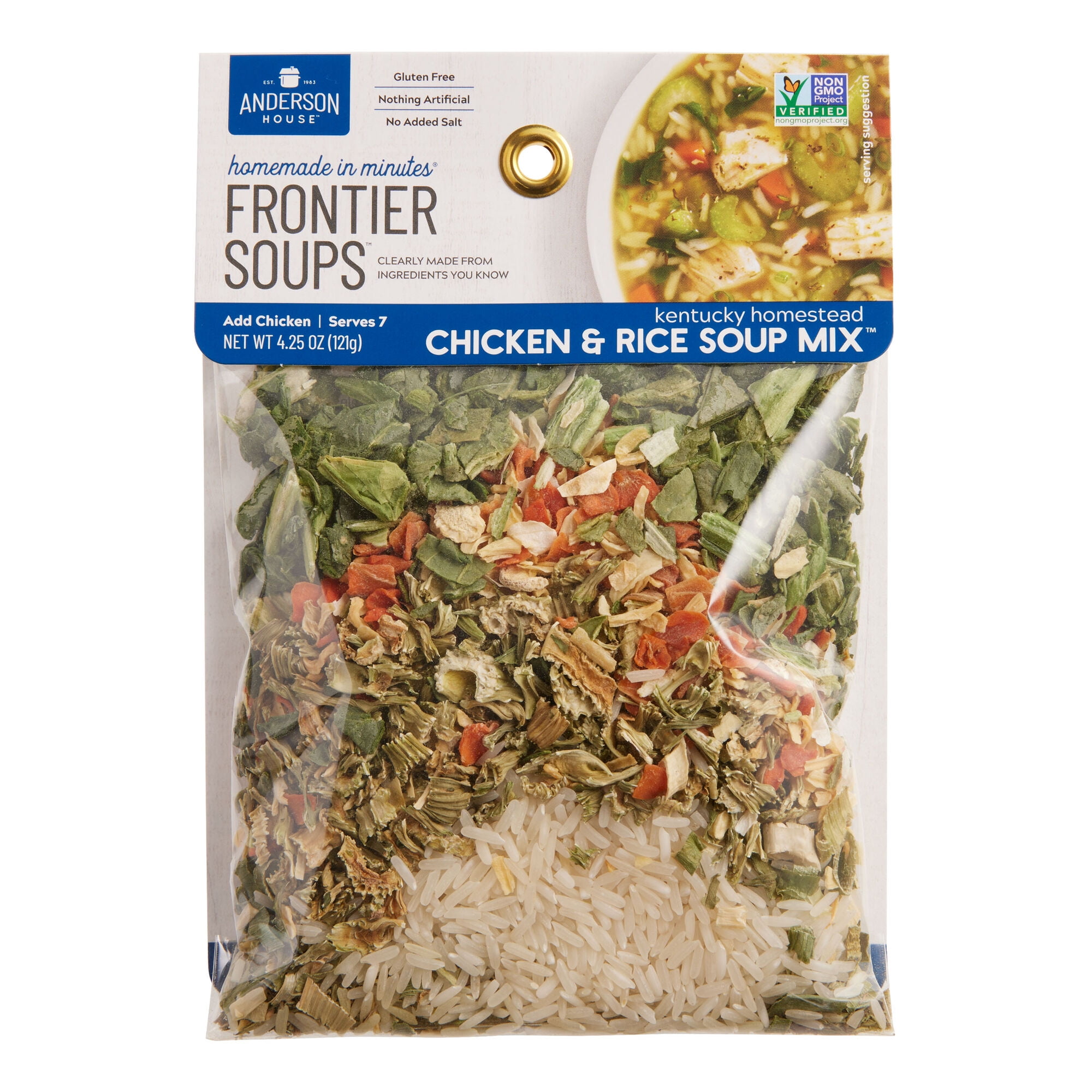 Frontier Soups Kentucky Homestead Chicken and Rice Soup Mix 4.25 oz