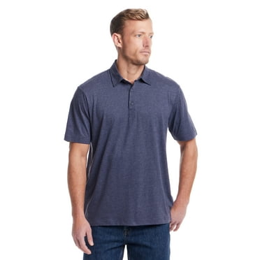 Frontier Threads Men's Sueded Jersey Polo Shirt