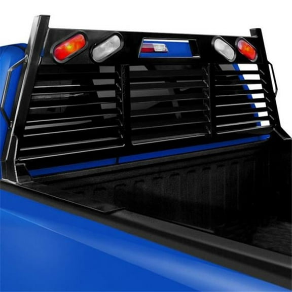 Frontier Truck Gear FRO110-20-0009 Open Window Plus Lights Heavy Duty Headache Rack for 2020-C Silverado 2500-3500