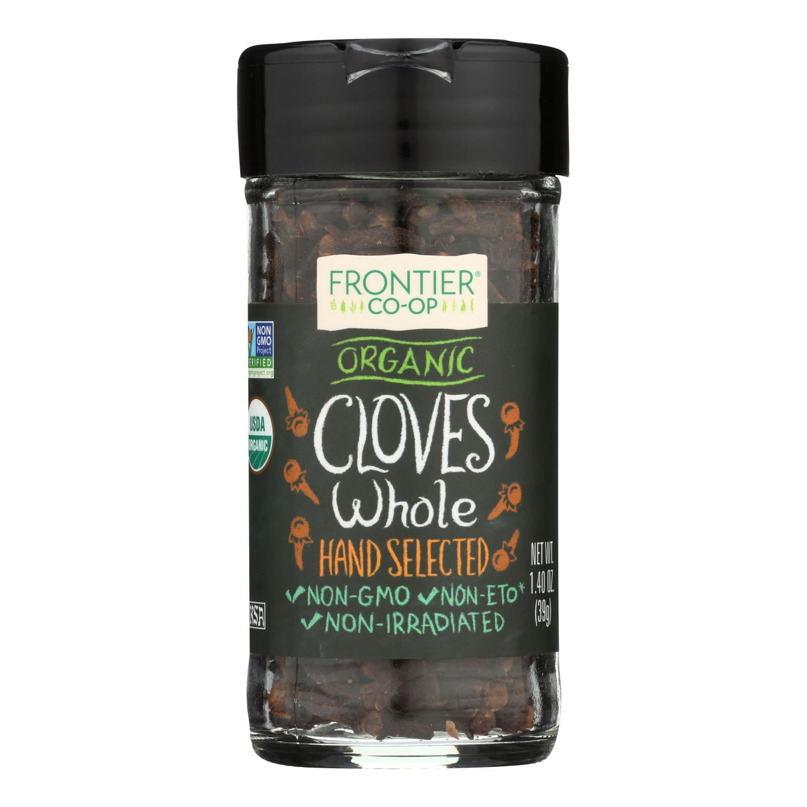 Frontier Whole Cloves, Certified Organic, 1.4 Oz - Walmart.com