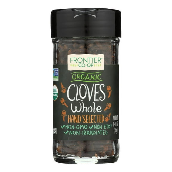 Frontier Whole Cloves, Certified Organic, 1.4 Oz