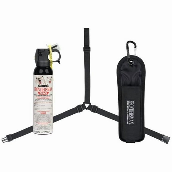 Frontiersman 343106 7.9 oz Bear & Mountain Lion Spray with Holster